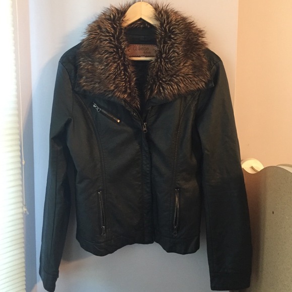 Leather jacket