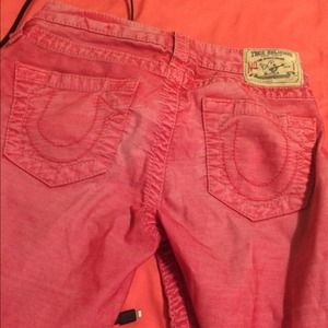 True Religion Pink Pants