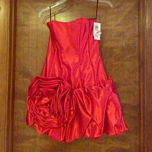 Red cocktail dress NWT in perfect condition