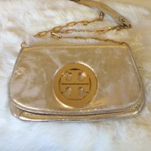 Tory Burch clutch with chain strap