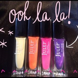 ⚡️24 HR FLASH SALE⚡️Julep nail polish set of 4 NWT