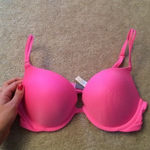 Victoria's Secret push-up bra, pink, 36C