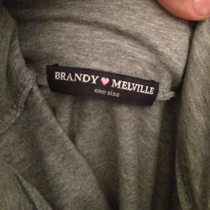 Brandy Melville gray skirt