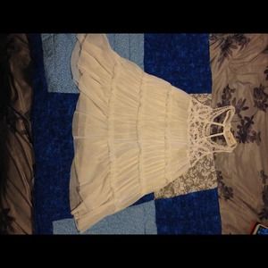 Lace racer back tank