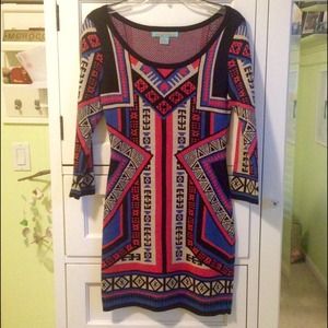 Anthropologie flying tomato sweater dress