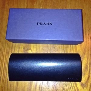 Authentic Prada Eyewear Case
