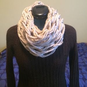Handmade infinity scarves