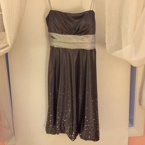 Cute silver party dress