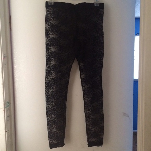 Lace tights/stockings