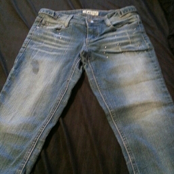 Bedazzled capris