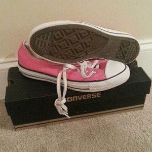 Hot pink converse