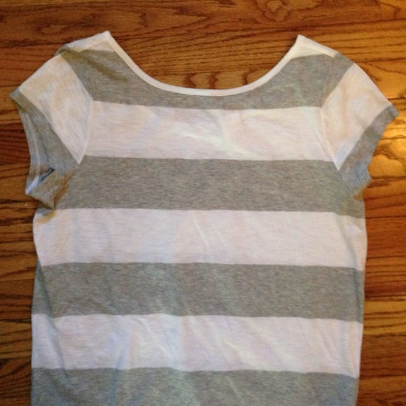 Gap Stripe scoop back top