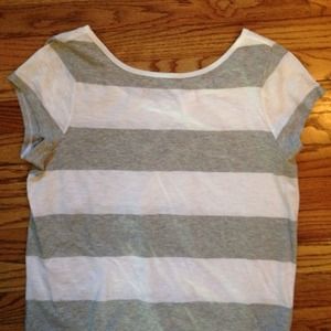 Gap Stripe scoop back top