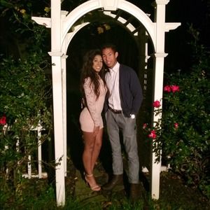 Pink Lace Open Back Dress!