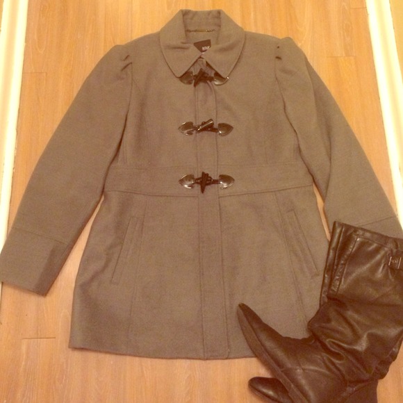 Beautiful gray winter coat!