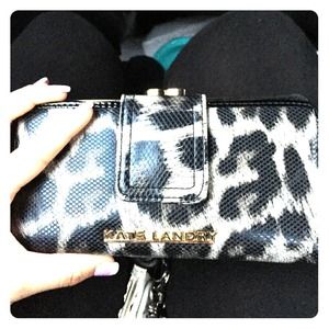 Kate Landry Cheetah Print Wallet