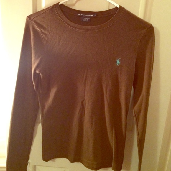 Ralph Lauren brown crew neck - Picture 1 of 3