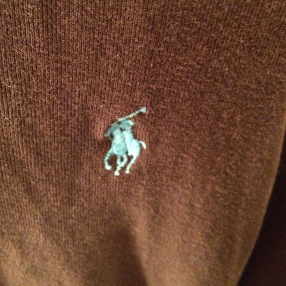 Ralph Lauren brown crew neck - Picture 2 of 3