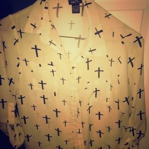 Rue 21 cross blouse