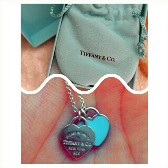 Tiffany & Co. Mini Double Heart Tag Pendant