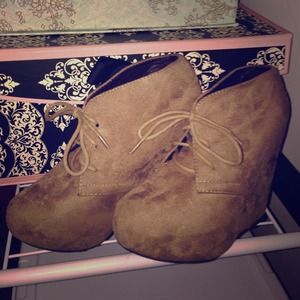 Suede Booties