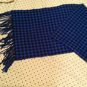 Blue & black scarf