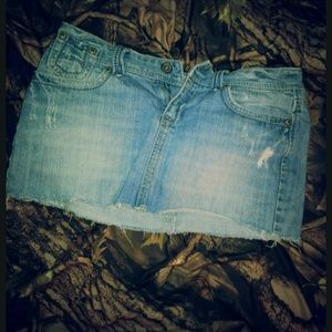 Cute aeropostale jean mini skirt!