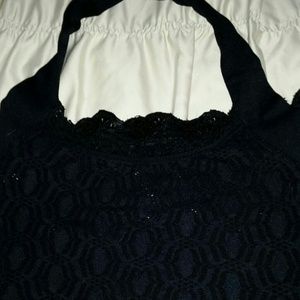*TRADED* GUESS Marciano Black halter top