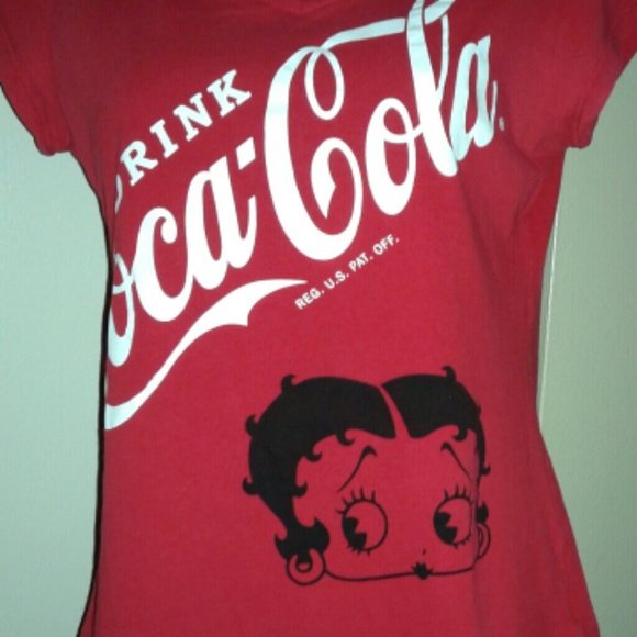 Betty Boop Coca Cola tshirt