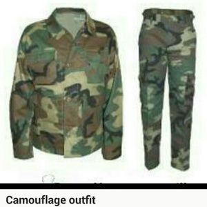Camoutflage outfit