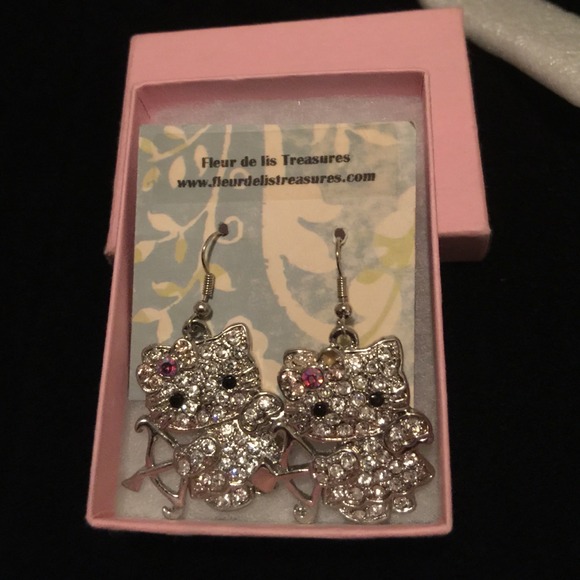 Hello Kitty earrings
