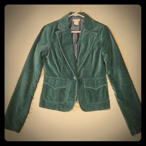 NWOT Teal blazer