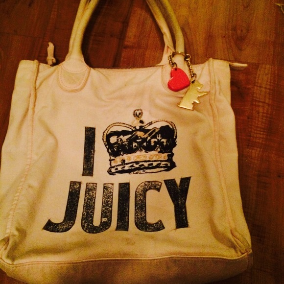 Light pink juicy couture tote