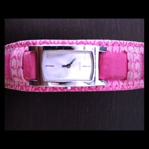 💥sale💥Pink leather watch