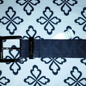 Authentic Black michael kors logo belt