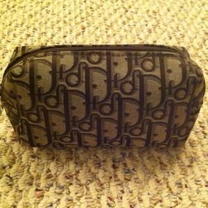 SOLD/Vintage Dior Cosmetic Bag