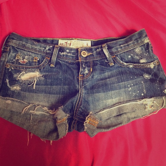 Paint splatter shorties
