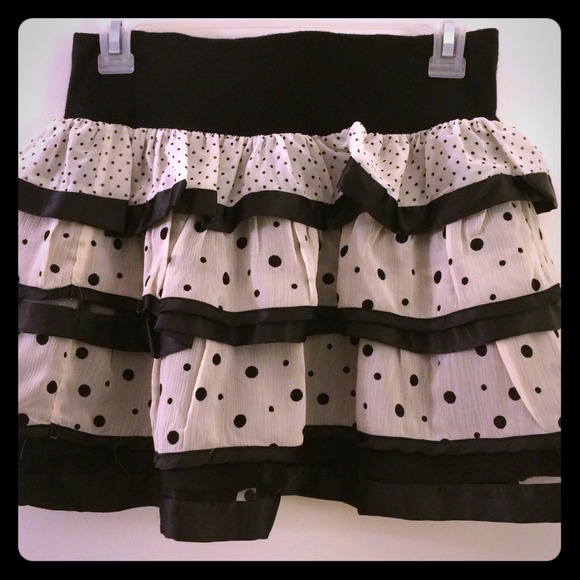 Forever 21, polka dot mini skirt