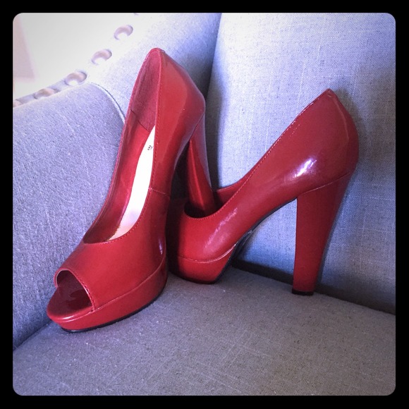 Guess Red Heels