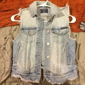 Denim vest