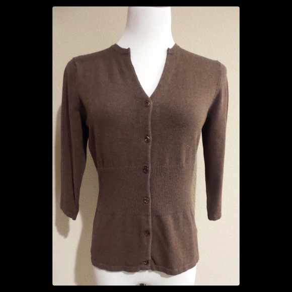 Brown Cardigan