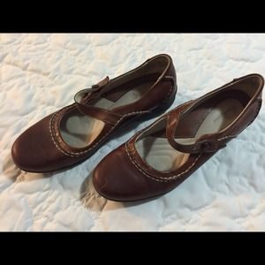 Brown Leather Comfort Shoes