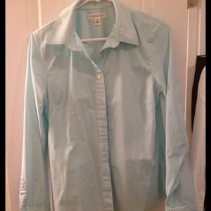 Banana Republic non-iron, fitted striped shirt
