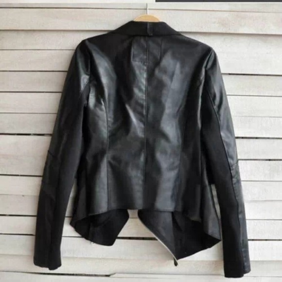 🎉SOLD🎉Faux leather Moto Crop Jacket - Picture 2 of 4