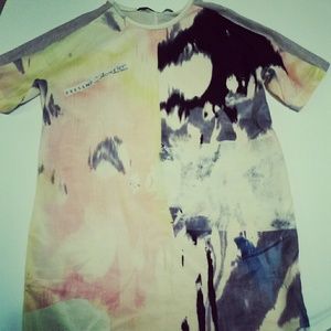 Short Sleeve Sweatshirt Dress