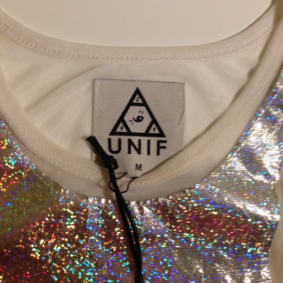 ❌SOLD❌ UNIF PLUR crop top - Picture 2 of 4