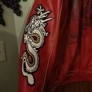 raw blue dragon jacket