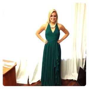 BCBG !!!AMAZING Kelly green dress!