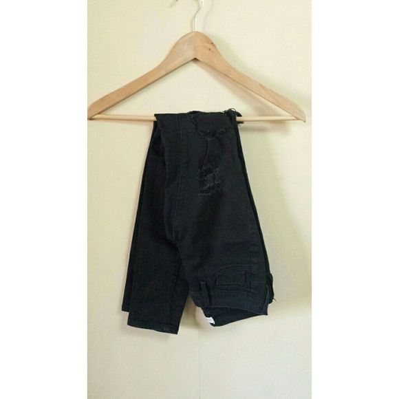 Bullhead Distressed Denim Leggings