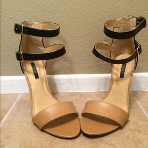 Ankle strap heel